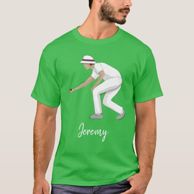 Lawn Bowls T-Shirt (Front)