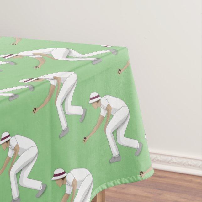 Lawn Bowls Tablecloth (In Situ)