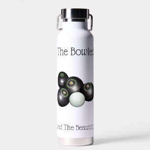 Lawn Bowls The Bowled And The Beautiful, Water Bottle