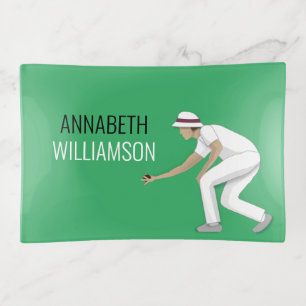 Lawn Bowls Trinket Tray