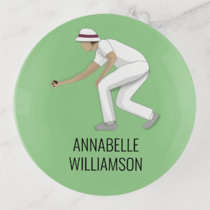 Lawn Bowls Trinket Tray