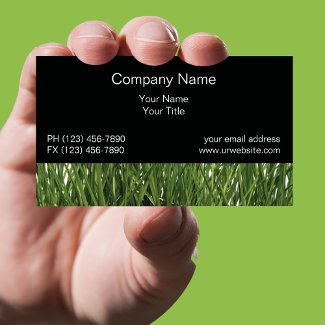 Lawn Business Cards profilecard