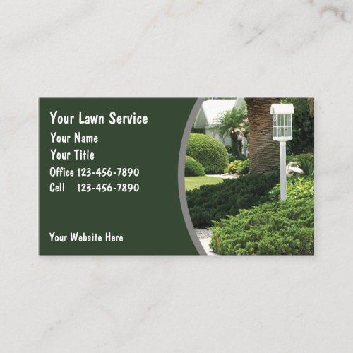 Lawn Business Cards