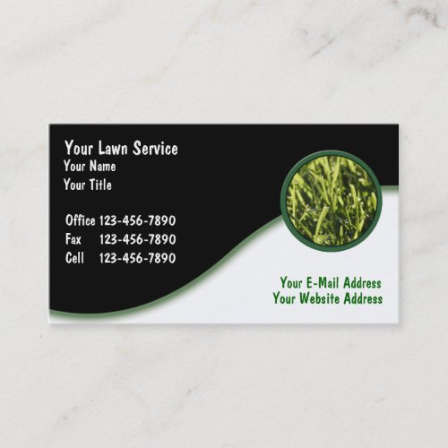 Lawn Business Cards