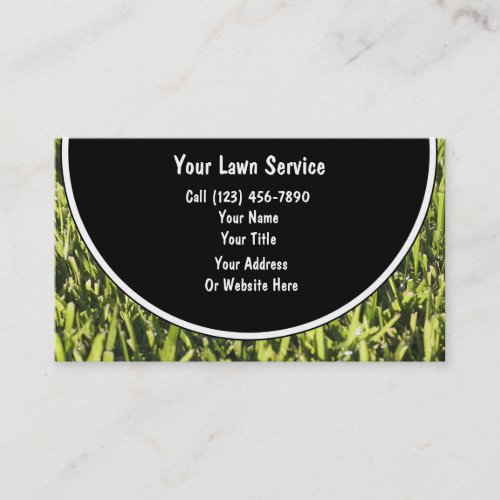 Lawn Business Cards