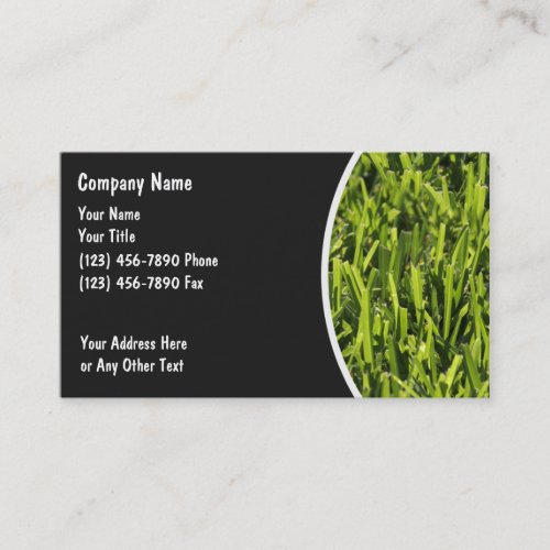 Lawn Business Cards