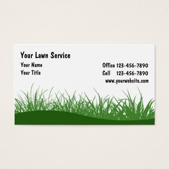 Lawn Business Cards