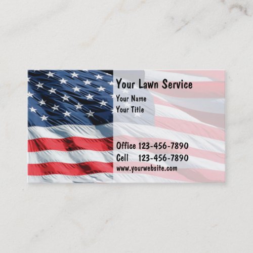 Lawn Business Cards