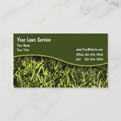 Lawn Business Cards