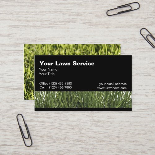 Lawn Business Cards