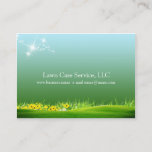Lawn Care Business Business Card at Zazzle