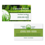 Lawn Care Business Card Lawn Care Business Card