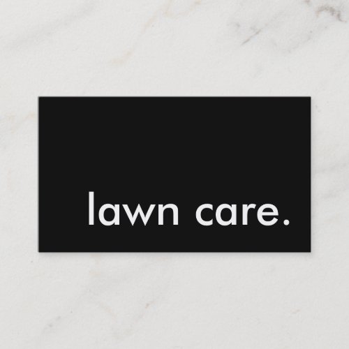 lawn care. business card templates