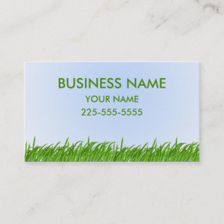 Lawn Care Business Card