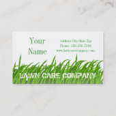 Lawn Care Business Card | Zazzle