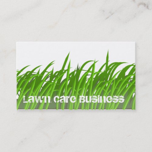 Lawn Care Business Card