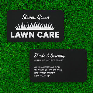Lawn Care Business Card