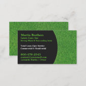 Lawn Care Business Cards (Front/Back)