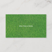 Lawn Care Business Cards (Back)
