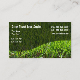 Lawn Care Business Cards