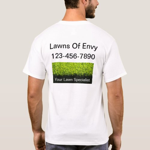 Lawn Care Business Work Shirts