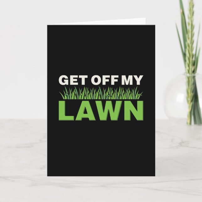 Lawn Care Card (Front)