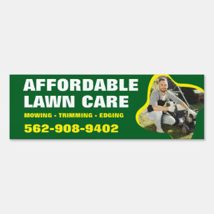 Lawn Care Custom Yard Sign