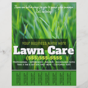 lawn service advertising