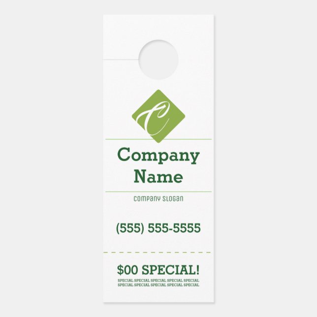 Lawn Care Door Hanger (Front)