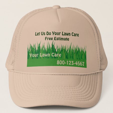Lawn Care Hat