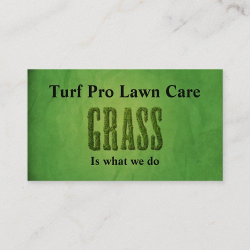Lawn Care &amp; Landscaper Business Card Templates