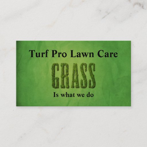 Customizable Lawn Care &amp; Landscaper Business Card Templates