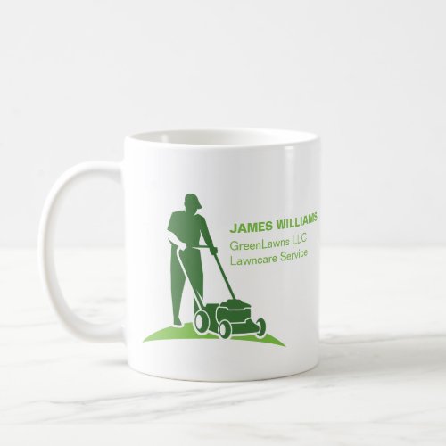 Lawn Care Landscaping Business  Coffee Mug