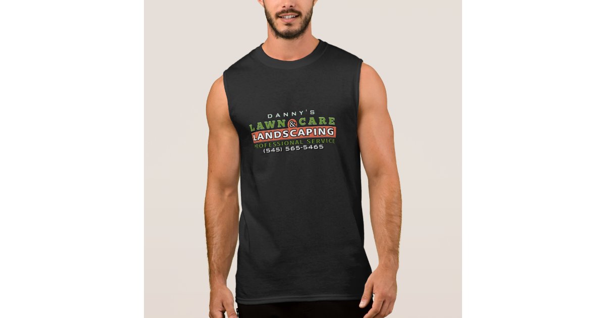 Lawn Care & Landscaping Custom Business T-shirt | Zazzle.com