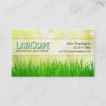 Lawn Care Landscaping Gardener Business Card at Zazzle