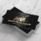 Lawn Care & Landscaping Gold Mower Logo Black