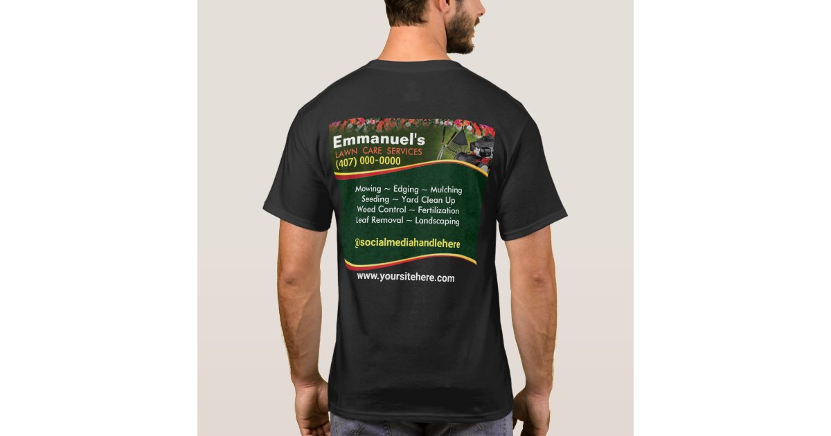 grass cutting t shirt