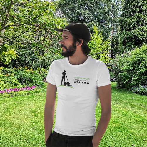Lawn Care Landscaping Grass Cutting T_Shirt