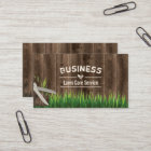 Lawn Care & Landscaping Service Barn Wood
