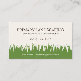 Lawn Care Business Cards Business Card Printing Zazzle
