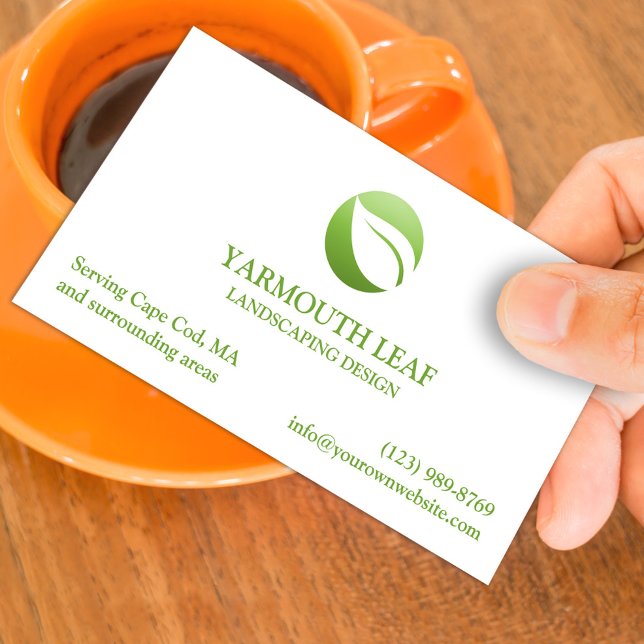 Lawn Care Logo Business Card Template (Creator Uploaded)
