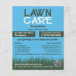 Lawn Care Logo, Lawn Care Services Flyer<br><div class="desc">Lawn Care Logo,  Lawn Care Services Advertising Flyer by The Business Card Store.</div>