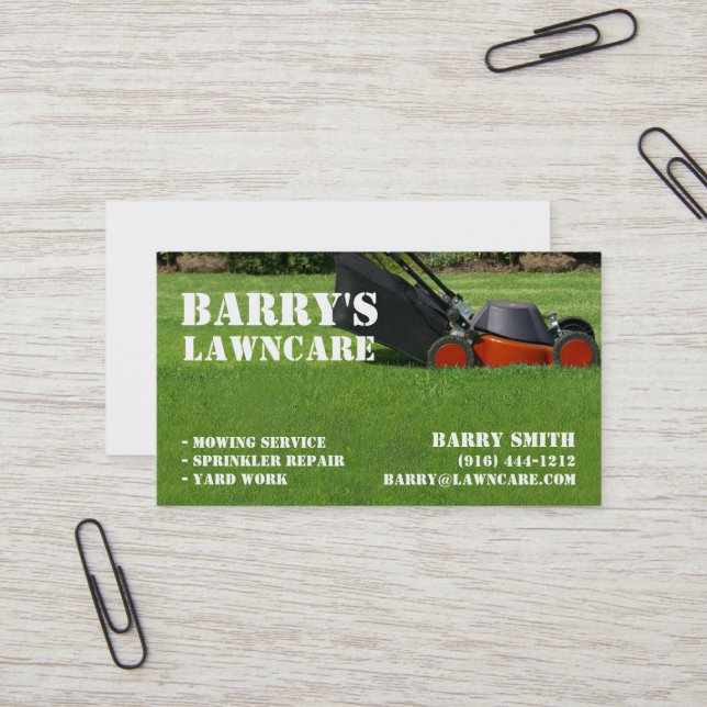 lawn-care-or-landscaping-business-card-zazzle for Free Printable Lawn Care Business Cards Lawn Care or Landscaping business card | Zazzle for Free Printable Lawn Care Business Cards
