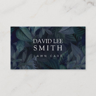 Lawn care or Landscaping Business Card