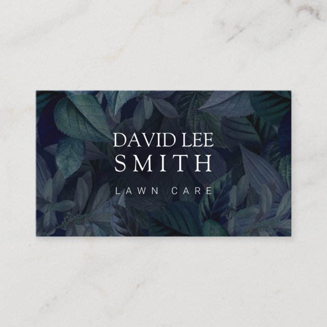 Lawn care or Landscaping Business Card (Front)