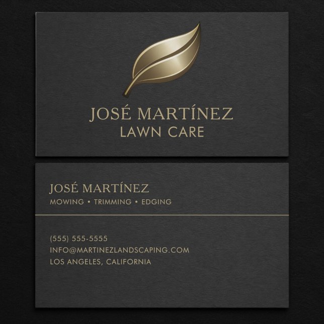 Lawn Care Professional Business Card (Creator Uploaded)