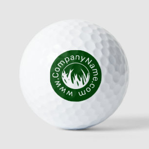 Lawn Care Service Logo Thank you! Promotional Golf Balls