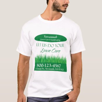 Lawn Care Shirt by all_items at Zazzle