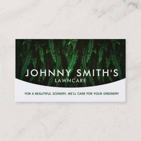 Lawn Care Slogans Business Cards | Zazzle.com