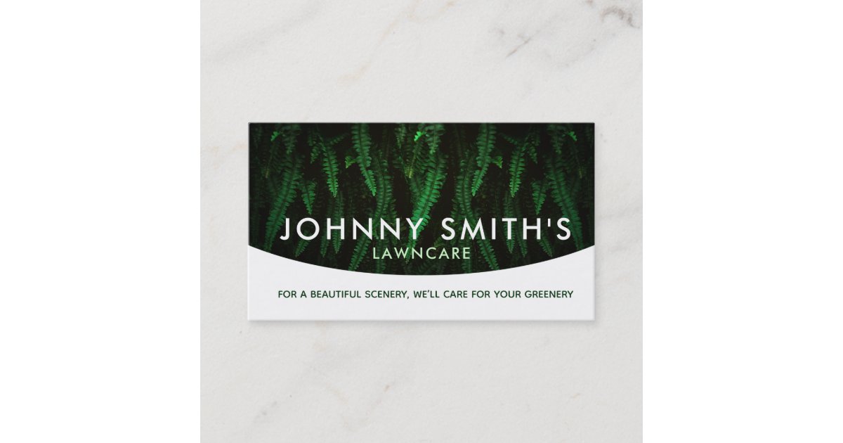 Lawn Care Slogans Business Cards | Zazzle.com